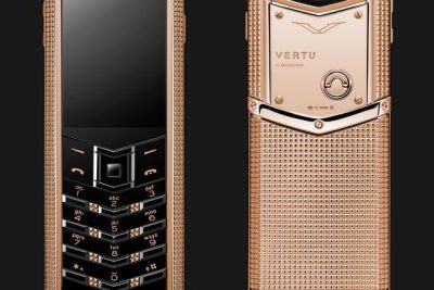 Điện thoại Vertu Claud De Pari S Gold cao cấp F2