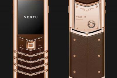 Vertu Signature S Limited Chocolate Gold độ vỏ chính hãng