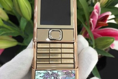 Nokia 8800E Rose Gold khảm thuyền buồn cá chép