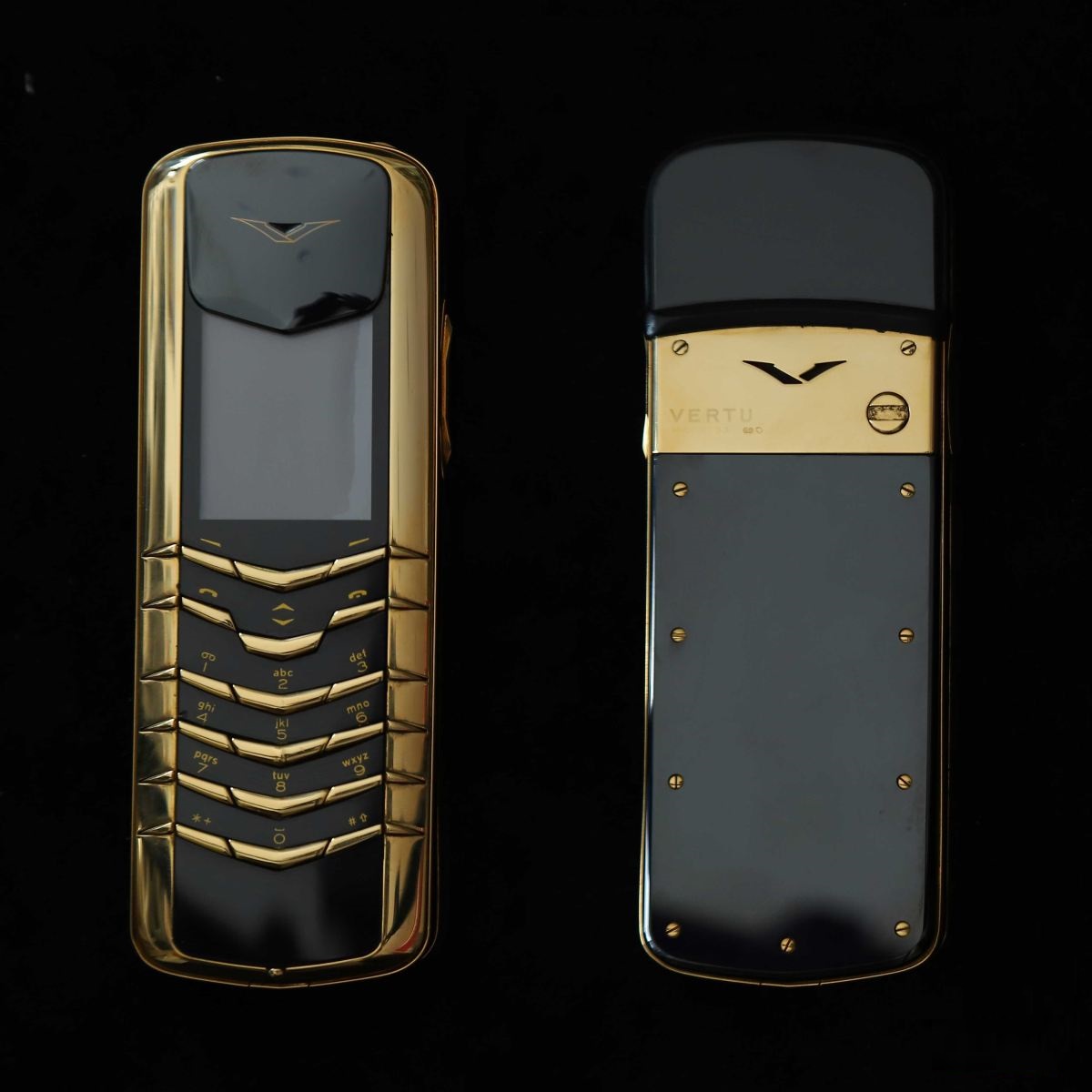 vertu signature m gold