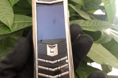 Vertu Signature S Alligator Gold