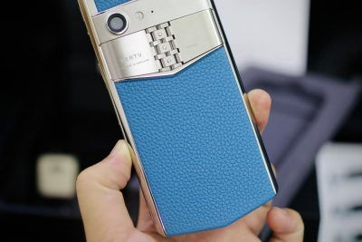 Điện thoại Vertu Aster P Blue màu xanh
