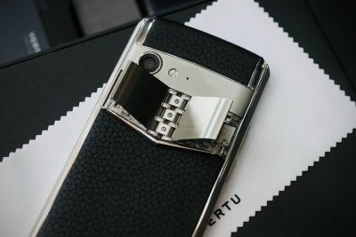 Điện thoại Vertu Aster P Silver like new 99%
