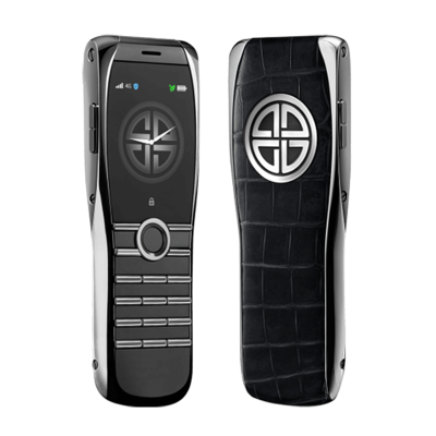 Điện thoại XOR Titanium X2 Classic Black Alligator