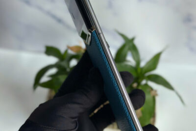 Điện Thoại IVertu 5G Da Bê Màu Xanh đẹp keng fullbox