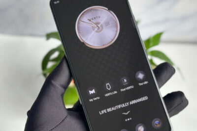 Điện thoại iVertu 5G da cá sấu viền gold fullbox 99%