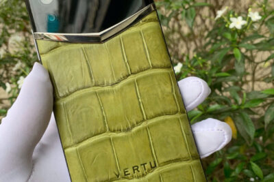 Điện Thoại IVertu 5G Da Cá Sấu Likenew 99% – đủ màu