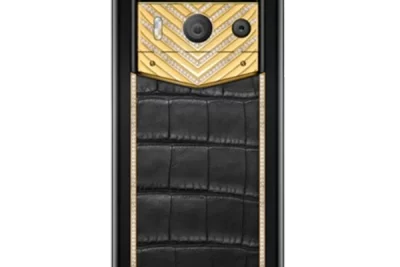 METAVERTU 2nd Generation Luxury Custom Made Gold with Diamonds Alligator Black