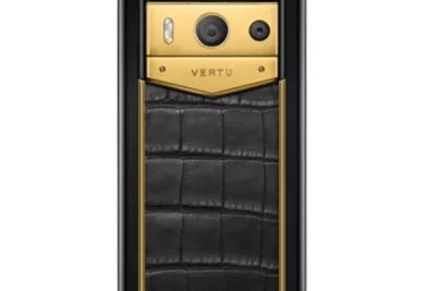 Điện thoại METAVERTU 2 Generation Luxury Custom Made Alligator Gold Black