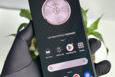 Điện Thoại Vertu Meta 2 Da rắn vàng fullbox đẹp 99%