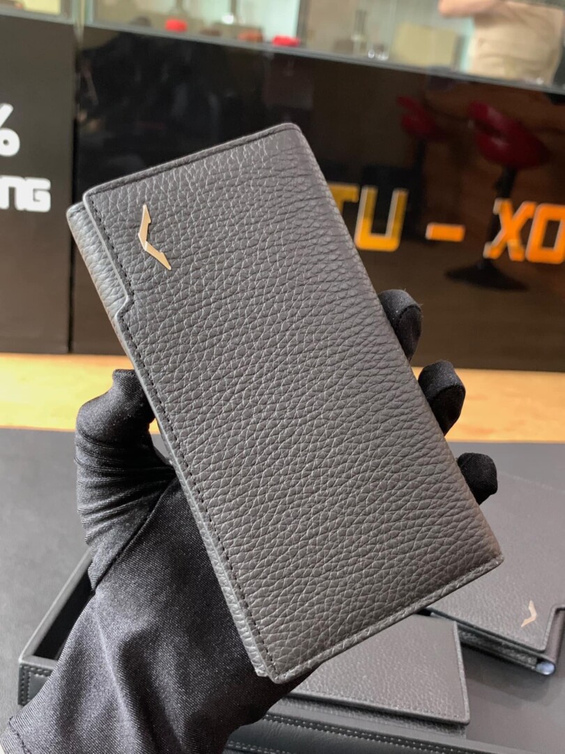 Bao da bê Vertu Aster P dạng ví gập - Vertu Việt Nam