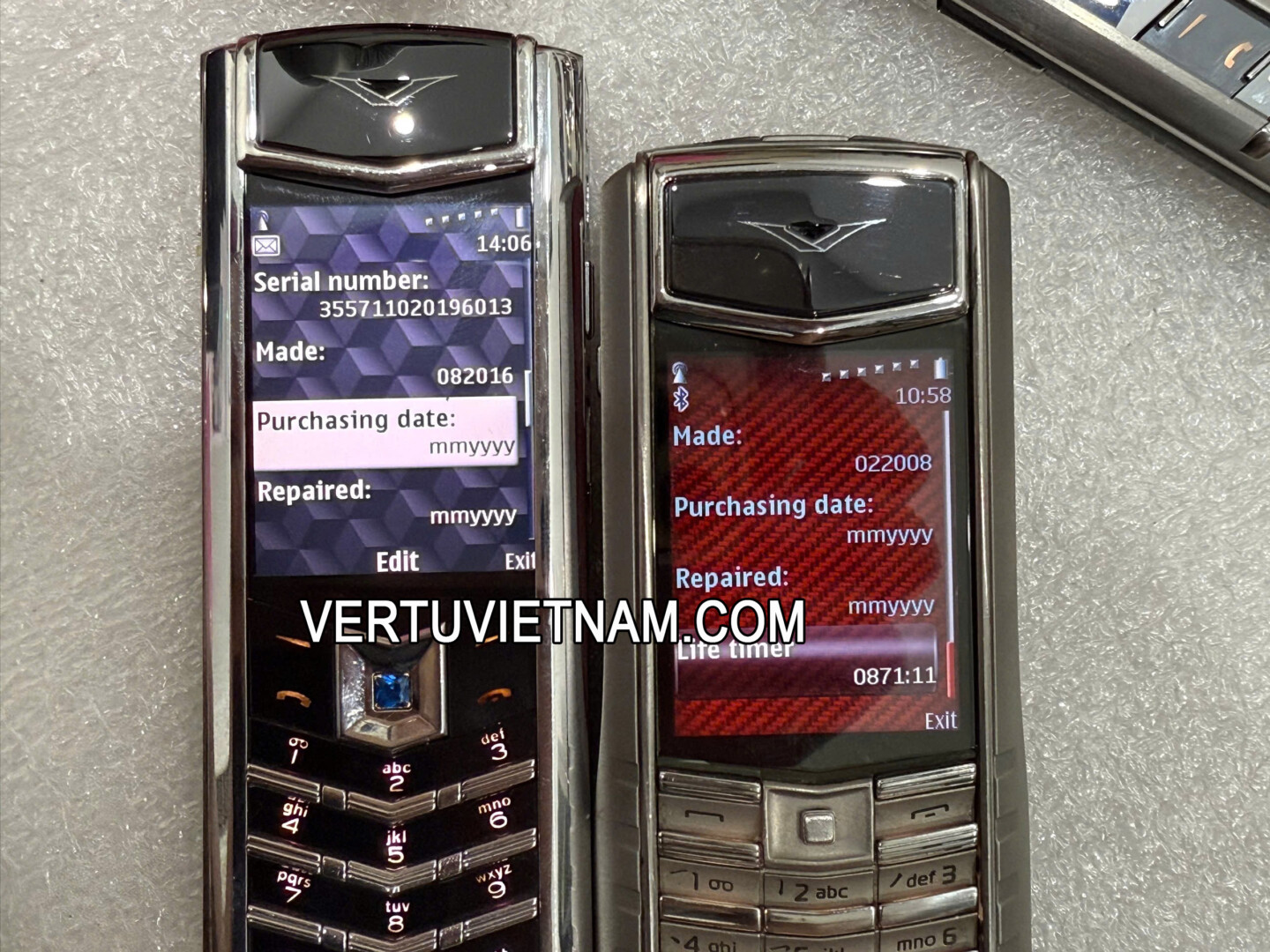 Imei Vertu