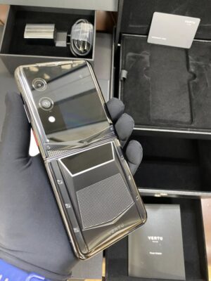 Điện Thoại Vertu Quantum Flip Cyber Black đẹp 99%