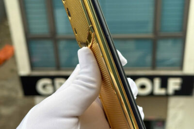 Meta Vertu 1 Lưng Bọc Vàng lưng full Gold 18k fullbox 99%