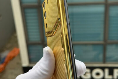 Meta Vertu 1 Lưng Bọc Vàng lưng full Gold 18k fullbox 99%