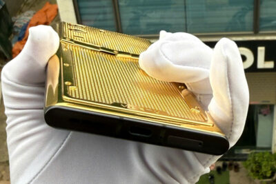 Meta Vertu 1 Lưng Bọc Vàng lưng full Gold 18k fullbox 99%