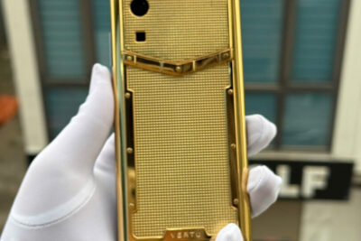 Meta Vertu 1 Lưng Bọc Vàng lưng full Gold 18k fullbox 99%