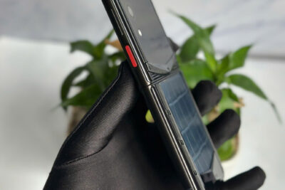 Vertu Quantum Flip Da Cá Sấu Xanh Cũ Đẹp 99%