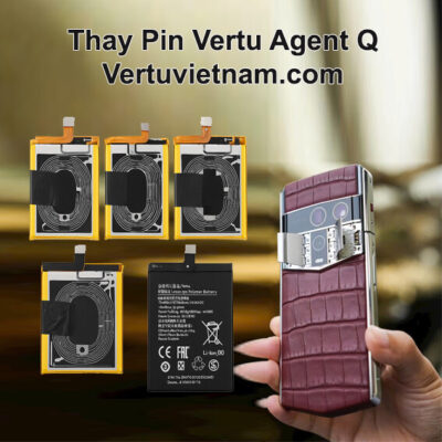 Pin Vertu Agent Q Chính Hãng
