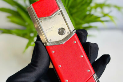 Vertu Signature S Silver Red 99% – Biểu tượng đẳng cấp dành cho doanh nhân thành đạt