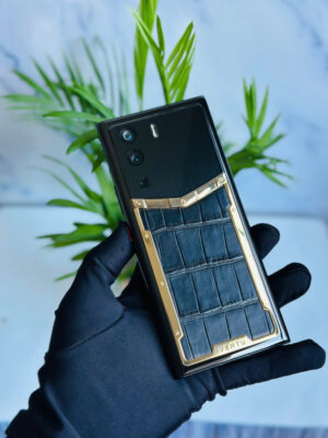Vertu Meta 1 Alligator Black 99% – Điện Thoại Doanh Nhân Đẳng Cấp Với Da Cá Sấu Cao Cấp